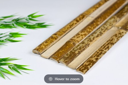 Le arti decorative naturali elabora le stecche di bambù materiali per la mobilia della struttura