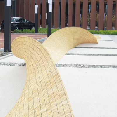Peso di vimini naturale Willow Fence For Yards Privacy di Panels Roller Light del recinto