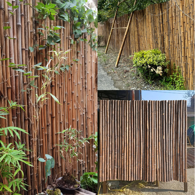 Giardino di bambù naturale di materia prima che recinta i pannelli con la lunghezza di 180cm 240cm