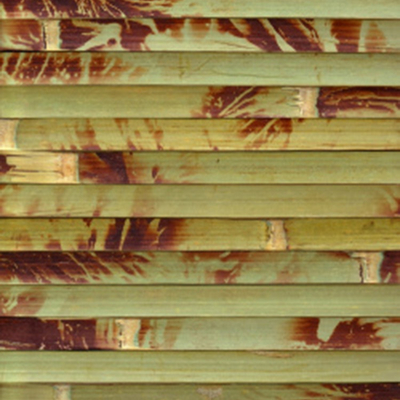 Le arti decorative naturali elabora le stecche di bambù materiali per la mobilia della struttura