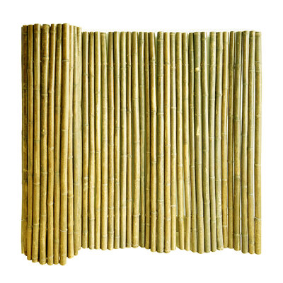 Recinzione di bambù decorativa 1.5x1.5m fatta a mano naturale di rotolamento del cortile del recinto