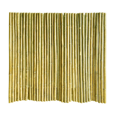 Recinzione di bambù decorativa 1.5x1.5m fatta a mano naturale di rotolamento del cortile del recinto