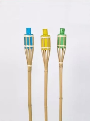 Giardino di bambù naturale all'aperto Toy Colorful For Children di Tiki Torch Yard Deck Decoration