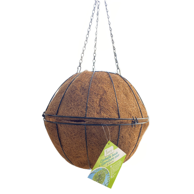 Cestini per giardini per piante Fiore rotondo Cocco Vaso di cocco Cestini per decorazioni