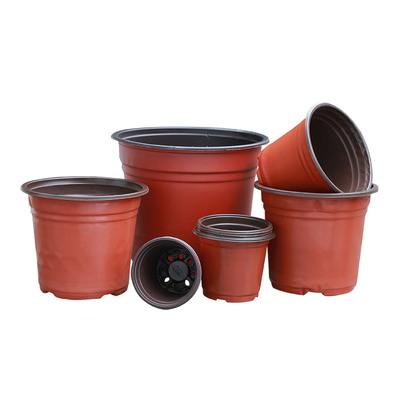 Vaso di plastica resistente, contenitore per piante leggero e versatile