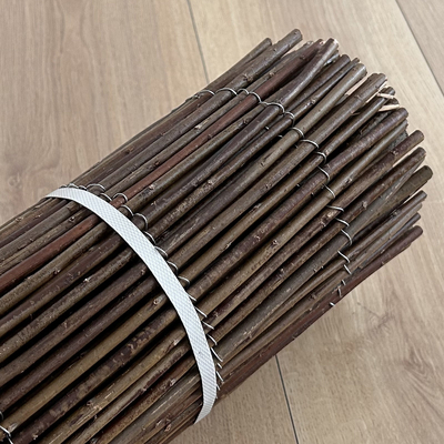 Eco-friendly Green Natural Willow Fence Trattato termicamente