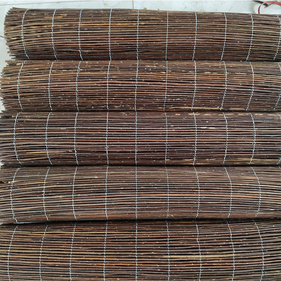 Eco-friendly Green Natural Willow Fence Trattato termicamente